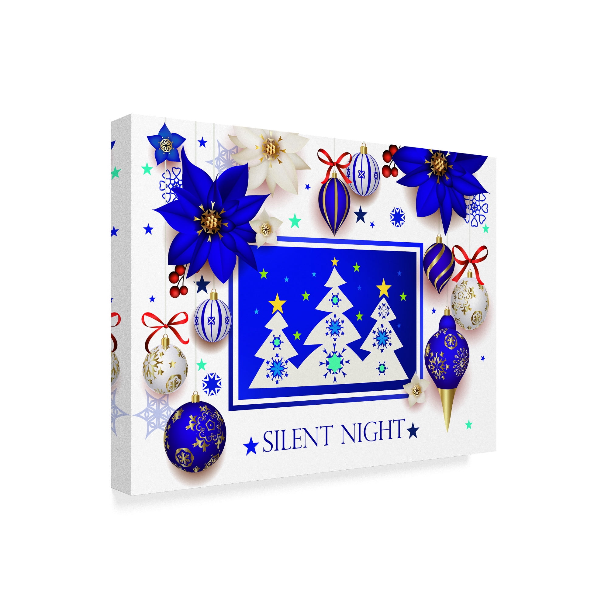 Trademark Fine Art 'Christmas Bright Composition 2' Canvas Art by Maria Rytova