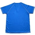thumbnail image 7 of Athletic T-Shirts For Mens Henley Neck Tee Front Button Short Sleeve Tops Slim Fit Textured Ultra Soft Tunic Blouses Comfort Casual Tees Shirts Gym Traning Track Joggers Golf Blouses 2025, 7 of 7