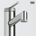 thumbnail image 4 of VIGO Sterling Single Handle Single-Hole Bathroom Vessel Faucet in Brushed Nickel, 4 of 12