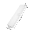 thumbnail image 4 of OULII Étui à Brosse à Dents Portable 5Ensemble pour Femmes Usage Quotidien Matériau Transparent PP, 4 of 8
