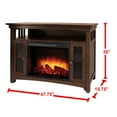 thumbnail image 7 of Muskoka 238-894-213 Wyatt 48" Transitional Media Fireplace Burnished Oak, 7 of 7