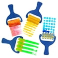 thumbnail image 3 of 25PCS Sponge Painting Brushes Kit Assorted Paint Craft Brush Paint Sponge Tool, 3 of 10