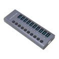 thumbnail image 2 of Concentrador USB 3.0 Bling Bling 10 puertos 60 W con Interruptores de alimentación individuales, 2 of 12