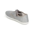 thumbnail image 3 of Refresh ED22 Women Fabric Round Toe Classic Lace Up Sneaker - Grey (Size: 6.0), 3 of 5