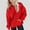 Red, variant on SGFCWSX Fleece Hoodies for Girls Solid Color with Pockets Sweatshirt Kids Thermal Sweatshirts Red Size 7 Years