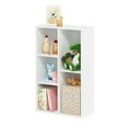 thumbnail image 2 of Furinno Luder 5-Cube No Tool Assembly Open Shelf, White, 2 of 5