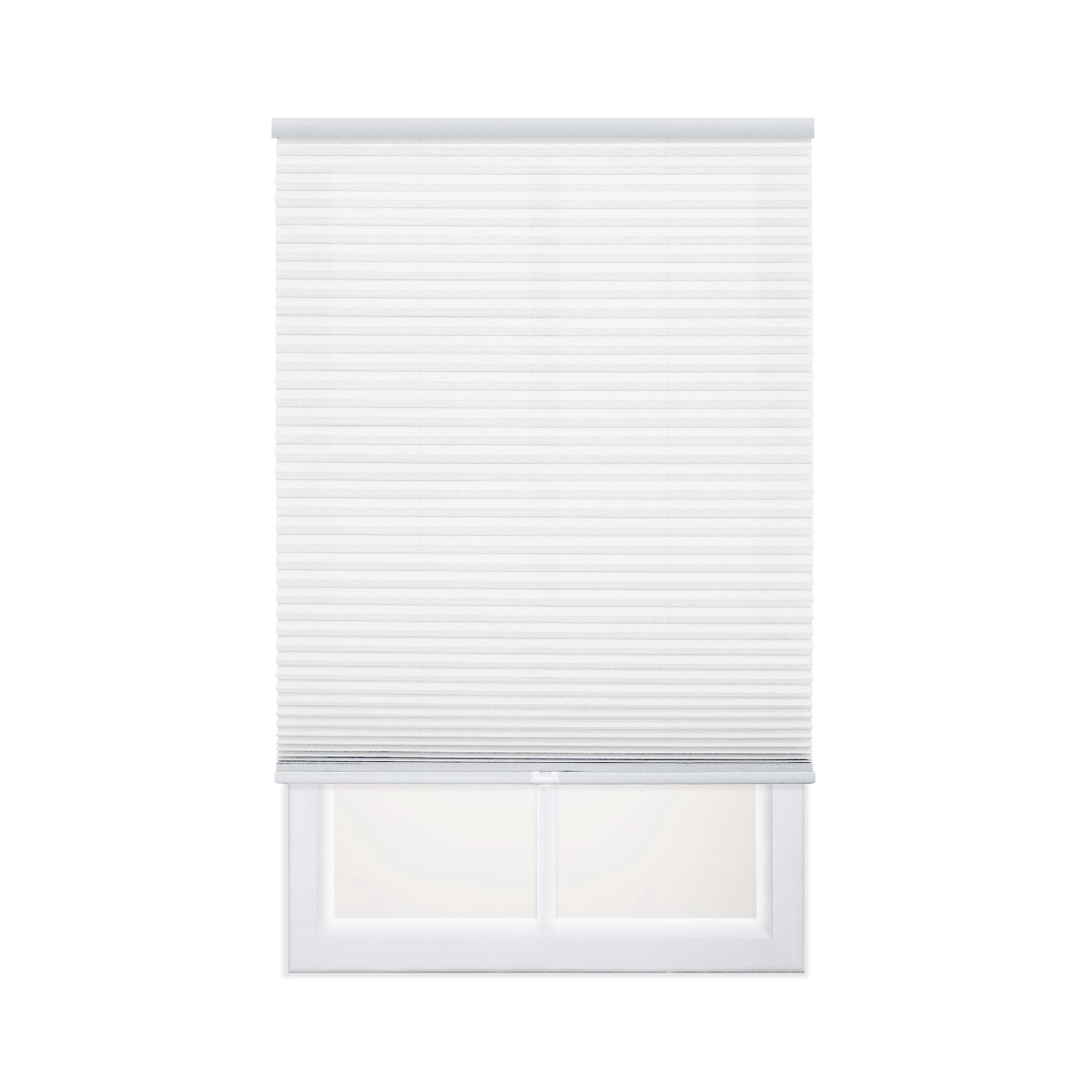 Regal Living Cordless Light Filtering Cellular Shade, White - 44.5" W x 72" L