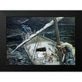 thumbnail image 2 of Tissot, James 18x14 Black Modern Framed Museum Art Print Titled - Jesus Asleep During The Storm, 2 of 5