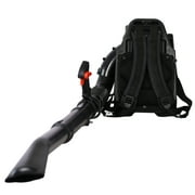 SYNGAR Backpack Leaf Blower, 76CC 2-Cycle Gas Leaf Blower with Extention Tube for Snow Blowing and Cleaning, Not for Sale in California, LJ2430