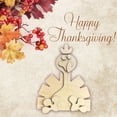thumbnail image 1 of ⚡ Big Sale ! Fall Thanksgiving Turkey Decorations Layered With Trays Decorated With Wooden Crafts Animal Decorations., 1 of 9