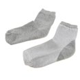 thumbnail image 1 of 2 uds. Gel hidratante para el cuidado de los pies, calcetines para el tratamiento de la piel seca y agrietada, protección para los dedos del pie gris jinwen Calcetines con talón en gel, 1 of 8