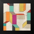 thumbnail image 2 of Vess, June Erica 15x15 Black Modern Framed Museum Art Print Titled - Tessellate III, 2 of 5