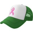 thumbnail image 1 of Cancer Awareness Mesh Back Trucker Cap Baseball Cap, 1 of 8