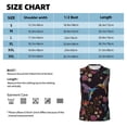 thumbnail image 5 of Goofa Humming Bird Printed Men's Sleeveless T-Shirt - Athletic Gym Workout Tank Top for Men - Moisture-Wicking, UPF 30+ Quick-Dry Muscle Tee-3X-Large, 5 of 8