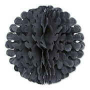 Tissue Flutter Ball Black 14"- Pack of 12