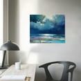 thumbnail image 3 of Nawypu West Coast Blues I Framed Canvas Art Print - Black Frame - Ready to Hang, 3 of 4