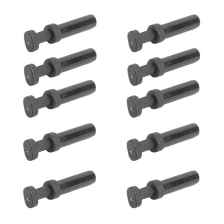 

Octpeak Pneumatic Tube Connector Plug 100Pcs Push to Connect Fitting Plug Plastic Industrial Pneumatic Accessories 6mm