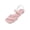Pink_009, variant on Domuza Strappy Sandals for Women Square Toe Dressy Summer Cute Vacation Ankle Strap Slip on Sandal Shoes Black 8.5(EU-41)