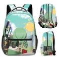 thumbnail image 1 of ROBLOX-mochila de ordenador completamente impresa, Bolsa Escolar con cremallera de doble capa, mochila periférica de Anime para estudiantes, regalo de cumpleaños para niños, 1 of 4
