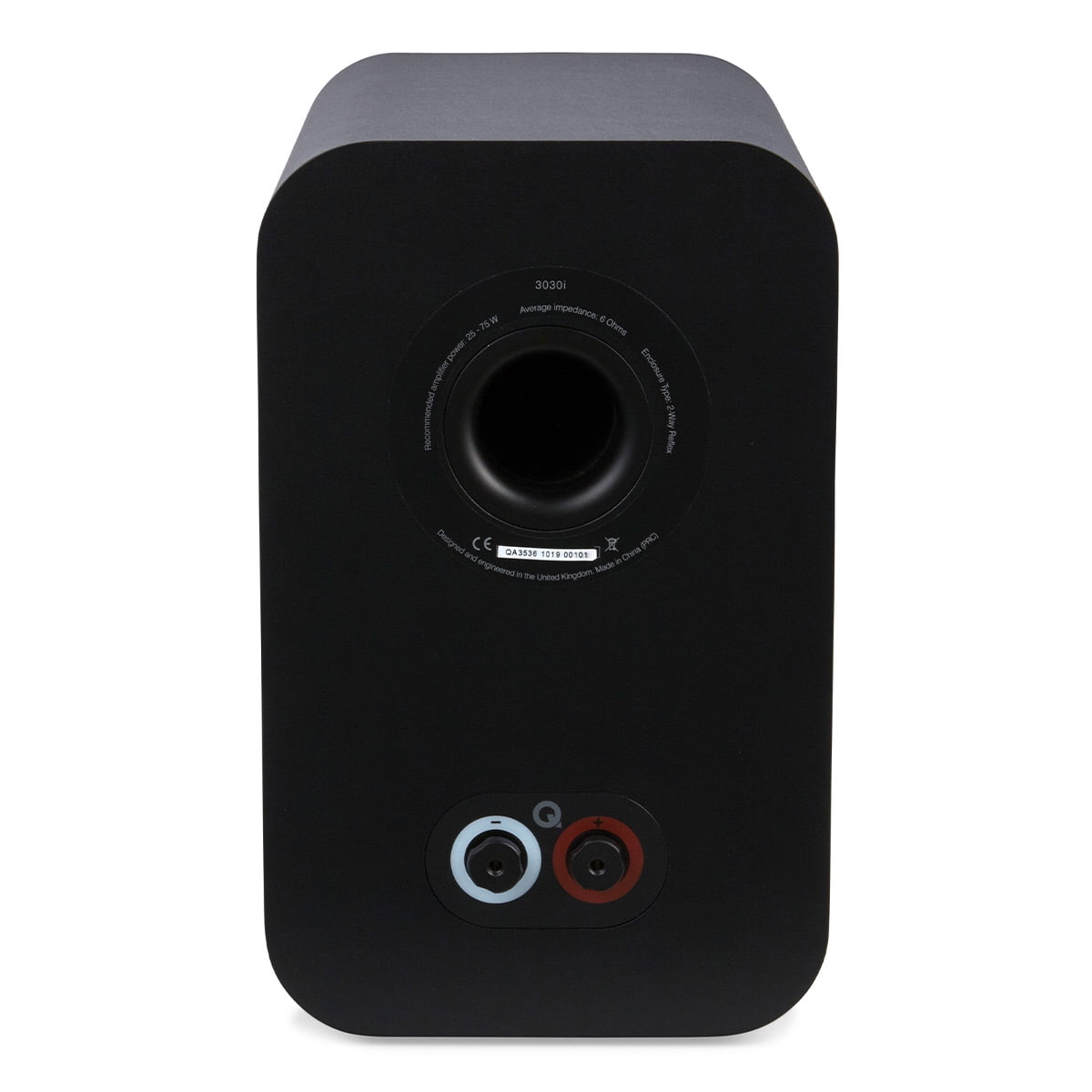 Q Acoustics 3030i Bookshelf Speaker - Pair (Black)