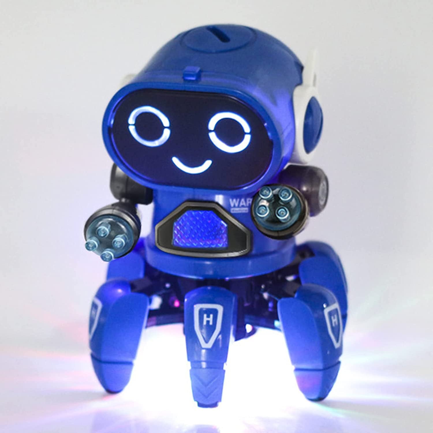 Dancing Six-Claw Robot Toy – Singing, Dancing, Luminous, Swinging Arms, Fun Gift