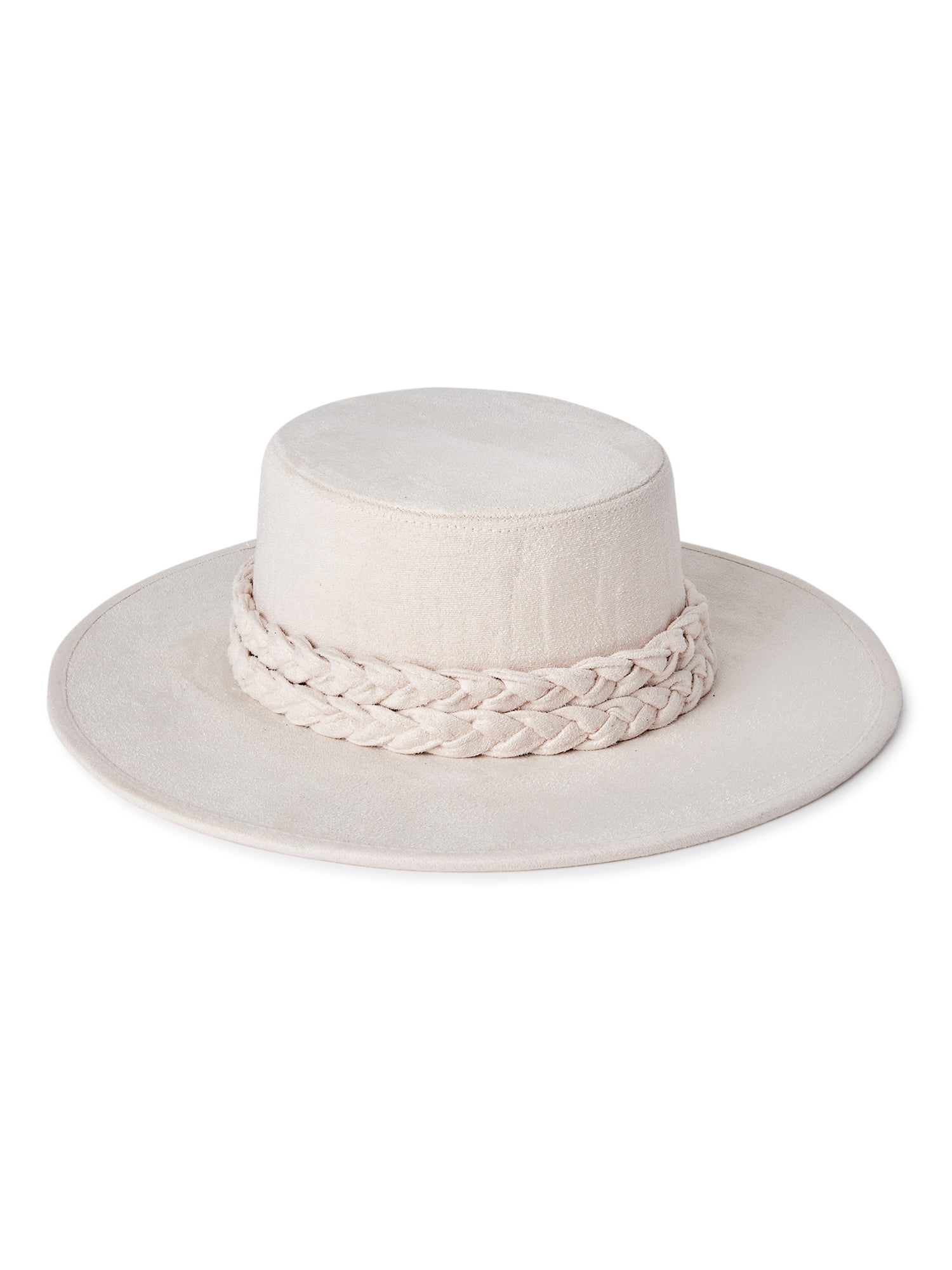 Time & Tru Boater Hat Braid - Walmart.com