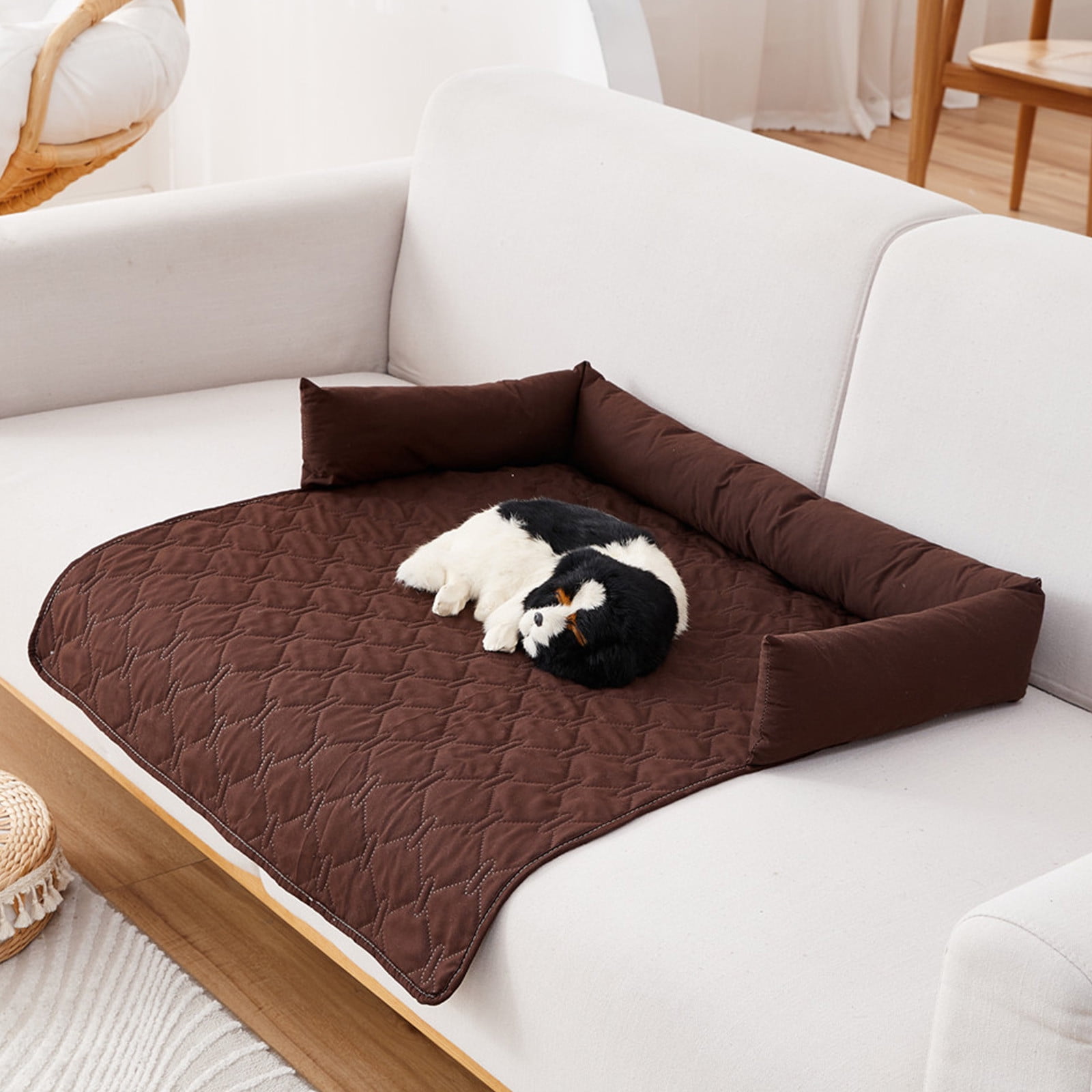 Vadktai Waterproof Dog Blanket, 30x30 inches Small Pet Couch Covers for Sofa, Chair Bed Furniture Protector from Dogs Washable and Reversible