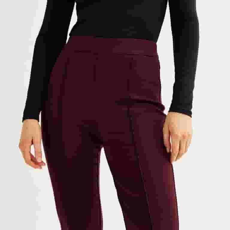 【COLOR iN ID】Pin tuck bootcut easy pants Women's Nine West Pintuck Bootcut Ponte Pants Color: Sky