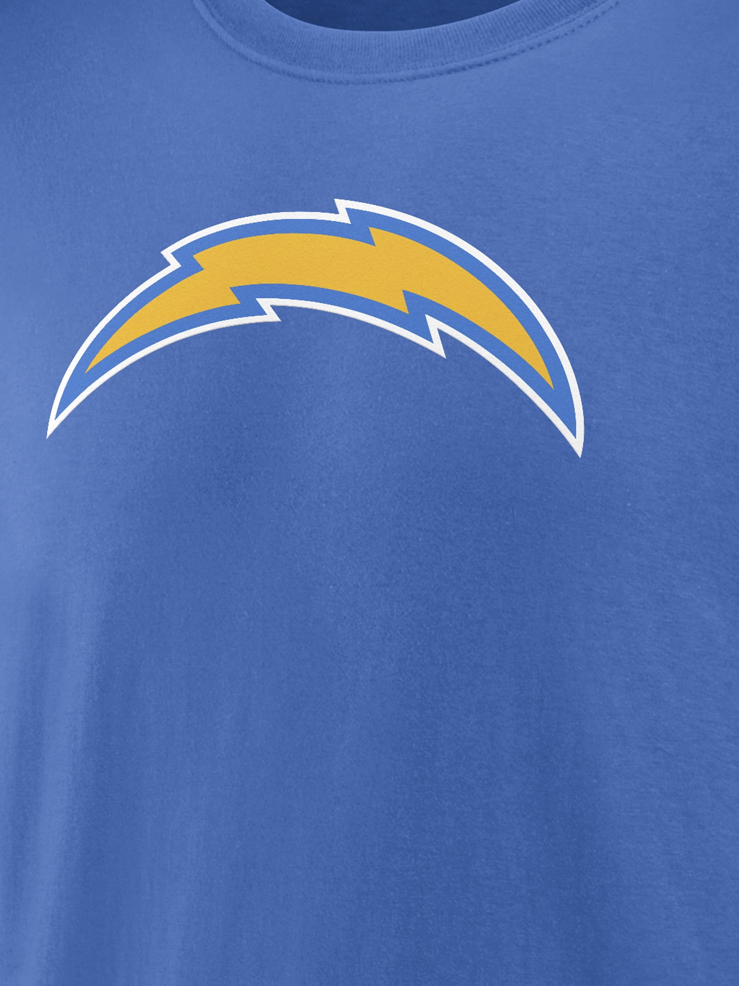 NFL Los Angeles Chargers Men's Cotton Blue Short Sleeve T-Shirt