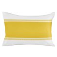 thumbnail image 2 of Yellow Geometric Throw Pillow Cover, Pillowcase Protectors with Zipper, Breathable Decorative Lumbar Pillow Case Cover, Modern Striped Abstract Art Aesthetics Pillow Shams for Couch Sofa 16x24Inch, 2 of 8