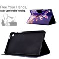 thumbnail image 3 of ELEHOLD Flip Leather Case design for Samsung Galaxy Tab A7 Lite 8.7 (2021) Card Slots Kickstand Function Cute Pattern Shockproof Case,(T220/T225),E, 3 of 8