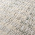 thumbnail image 3 of LUXE WEAVERS Modern Textured Striped Gray 6x9 Area Rug, 3 of 9