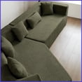 thumbnail image 4 of 127.5'' Modern Minimalist Sectional Cloud Couch - Breathable Fabric, No Assembly for Living Room, 4 of 15