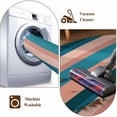 thumbnail image 5 of Blue Pink Striped Bathroom Rug Washable 2x3 Entryway Rug Non Slip Farmhouse Stripe Front Door Mat Low Pile Indoor Doormat Throw Floor Carpet for Kitchen Bedroom Entrance, 5 of 8