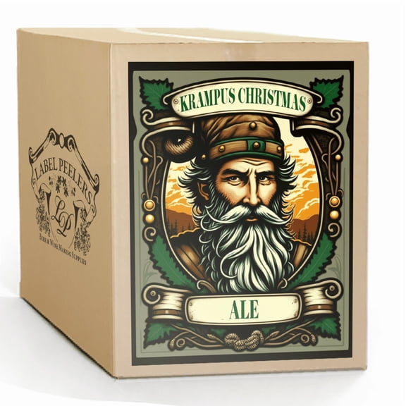 Label Peelers Krampus Christmas Ale Beer Kit