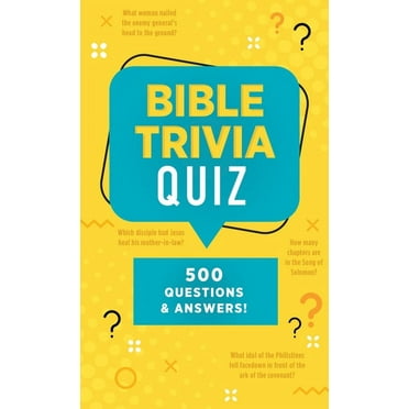 Bible Trivia Quiz : 500 Questions and Answers! (Paperback)