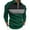 Green, variant on KDFJPTH Polo Shirt for Men Long Sleeve 0 Tops Black L