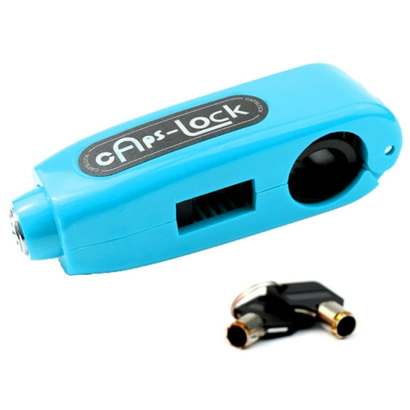 BIBABLYKE Motorcycles Handlebar Lock Grips Heavy Duty Anti-Theft Locking Device for Handlebar & Throttle Universal for Scooter ATV