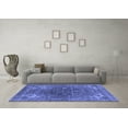 thumbnail image 3 of Ahgly Company Indoor Rectangle Oriental Blue Industrial Area Rugs, 8' x 10', 3 of 4