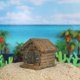 thumbnail image 5 of Cabañas De Cabaña Rural, Modelo No Tóxico, Duradero, Jardinería En Miniatura, Cabañas De Paisaje, Accesorios De Mesa De Psicológica, 5 of 8