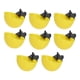 thumbnail image 3 of Bebedero de pollo Alimentador de agua de pollo de plástico de riego profesional de 8 piezas Tazón para beber de aves de corral portátil y liviano tazas de agua de pollo para ANGGREK  Otros, 3 of 8