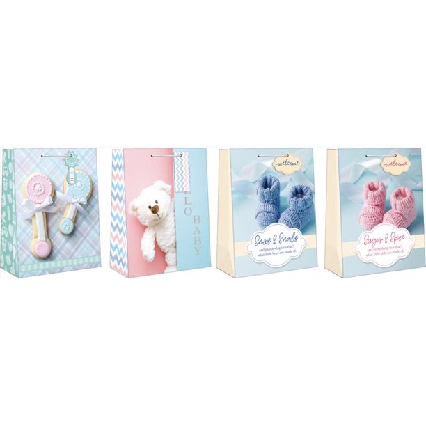 Bolsa de regalo Paper Images Surted Baby 1 (paquete de 12)