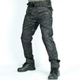 thumbnail image 2 of Men's Solid Color Camouflage Tactical Work Pants with Multi-Pocket Design, Rip-Resistant Fabric for Outdoor Activities and Casual Wear (Durable & Functional),Multicolor L, 2 of 5