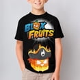thumbnail image 2 of Kids Blox Fruit T-Shirts, Youth FlameFruit T-Shirts, Casual Crew Neck Shirts for Boys Girls, Fashion 3D Print Short Sleeve Tee, 2 of 9