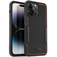 thumbnail image 1 of Funda Poetic Neon para iPhone 14 Pro Max, a prueba de golpes, negra, 1 of 6