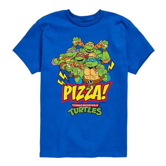 Teenage Mutant Ninja Turtles - Pizza - Toddler And Youth Short Sleeve Graphic T-Shirt