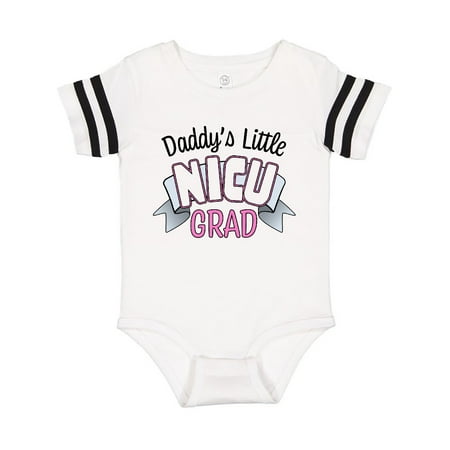 

Inktastic Daddy s Little Nicu Grad in Pink with Banner Gift Baby Boy or Baby Girl Bodysuit