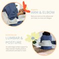thumbnail image 4 of Almohada de lactancia My Brest Friend Super Deluxe con soporte lumbar, 4 of 7