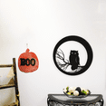 thumbnail image 2 of Halloween Owl - Metal Wall Art, 2 of 3