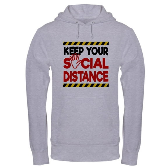 CafePress - Coronavirus Keep Your Social D - Pullover Hoodie, Hooded Sweatshirt